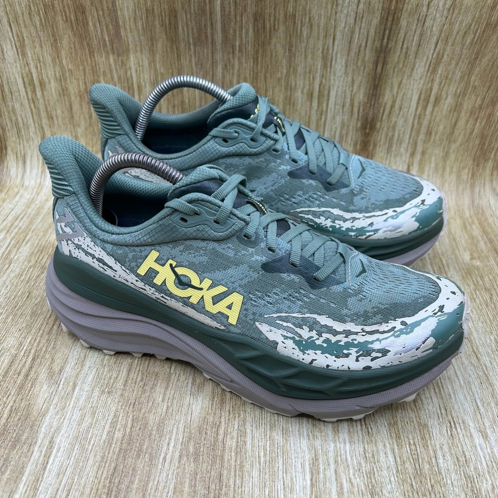 Hoka One One Stinson 7 Men's Size 8.5 Fern Cement Sneakers Shoes 1141530-FNCM